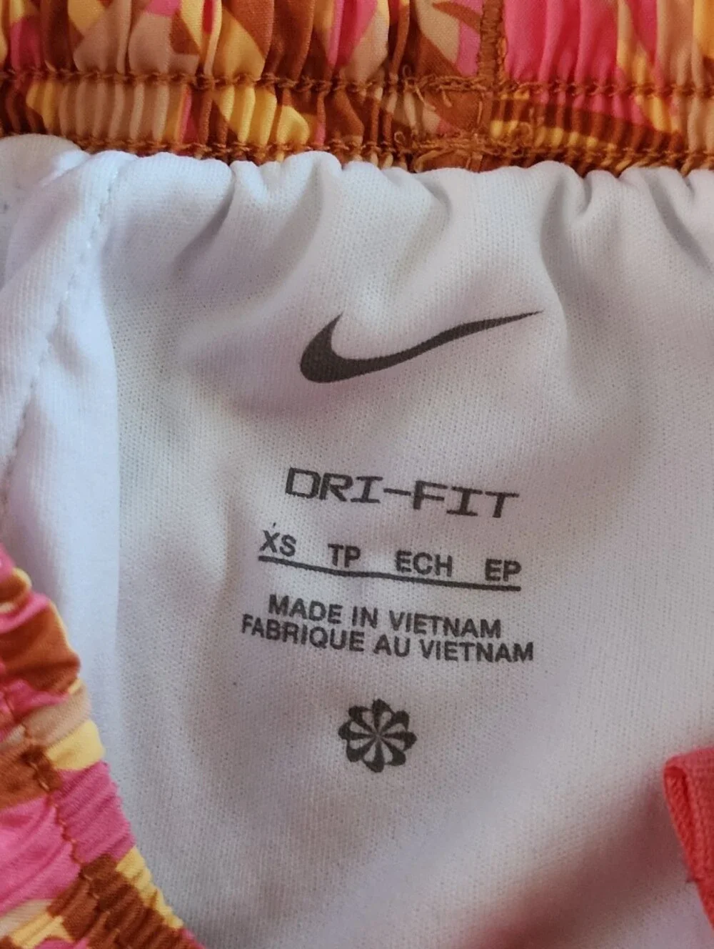 Nike Kid's Athletic Shorts Pack — Orange Print, Pink, Purple, & Green